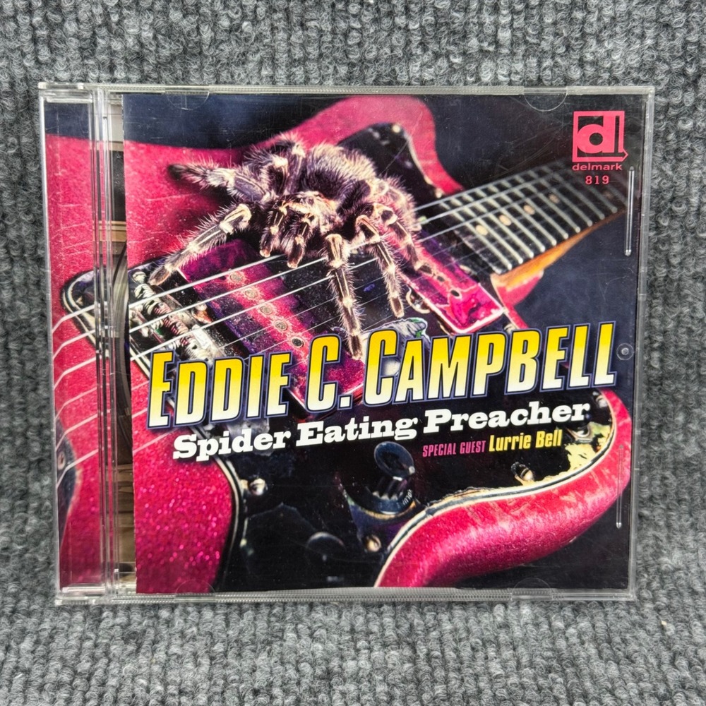 Eddie C. Campbell Spider Eating Preacher CD Delmark 819 Chicago Blues 2012